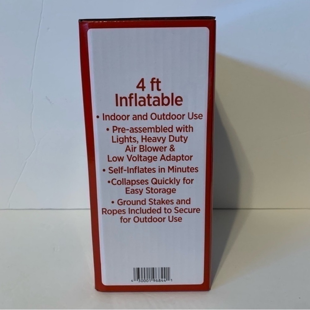 NIB. Holiday Style 4 ft Inflatable Nutcracker - Picture 3 of 5